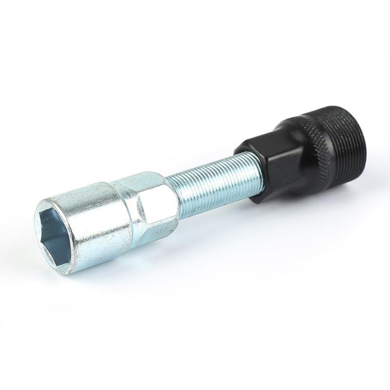 Chainset Removal Tool Carbon Steel Bicycle Crank Set Crank Arm Puller Remover Maintenance Tool With Removable Head Durable: Default Title