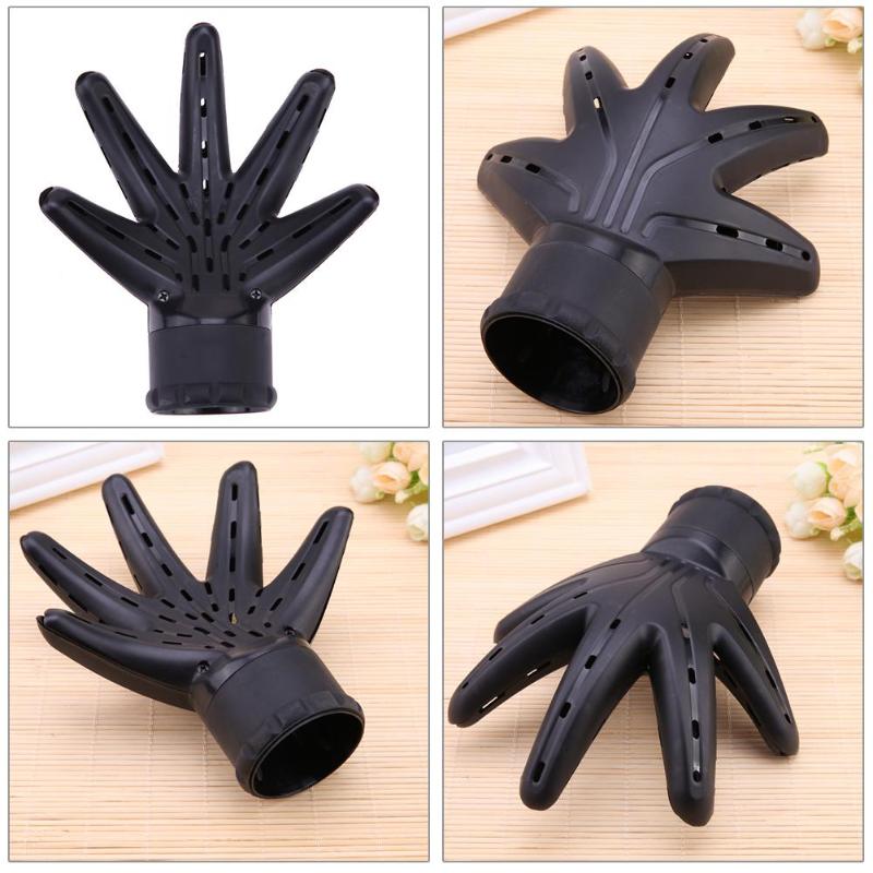 Air Diffuser Hair Diffuser Hand Diffuser Hairdressing Salon Curly Hair Style Tools Accessories Black/Green