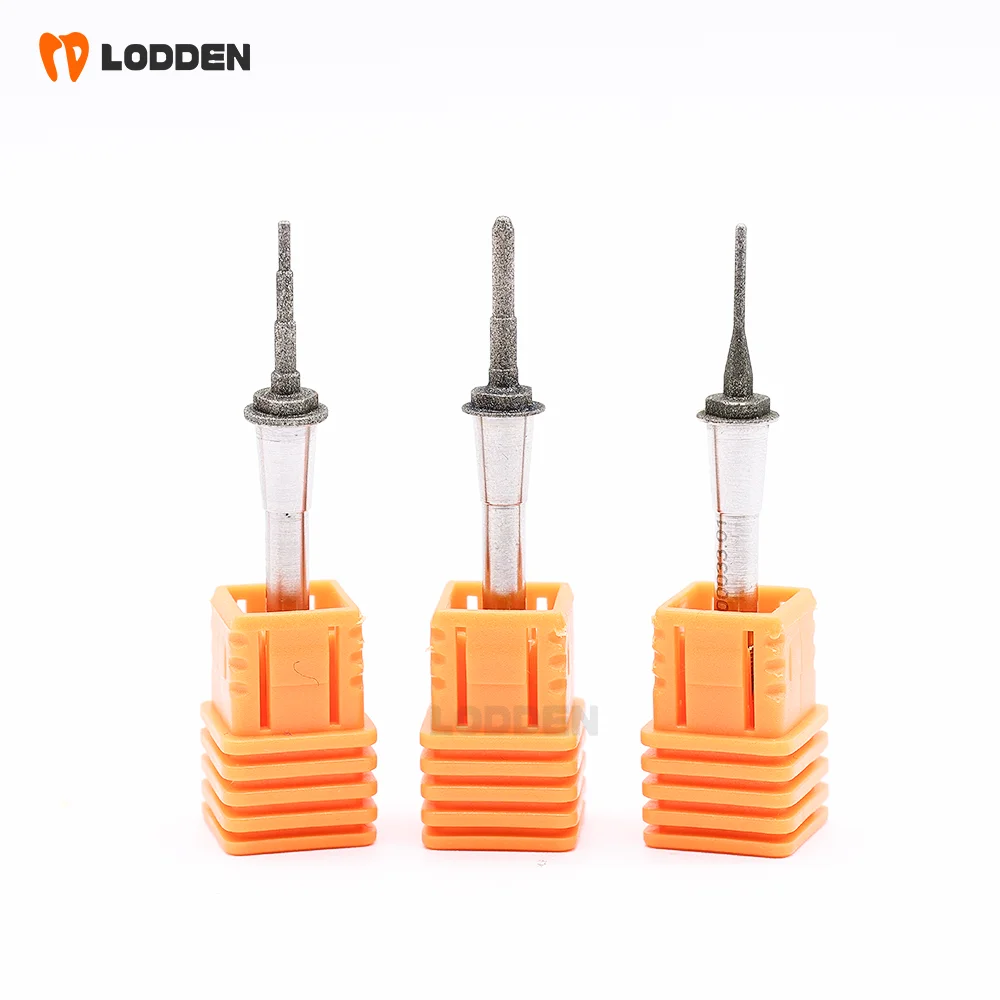 LODDEN Cerec Sirona MCXL Cerec fresas para disilicato de litio Zirconia PMMA 1 Uds taladros de laboratorio Dental herramientas de molienda de diamante