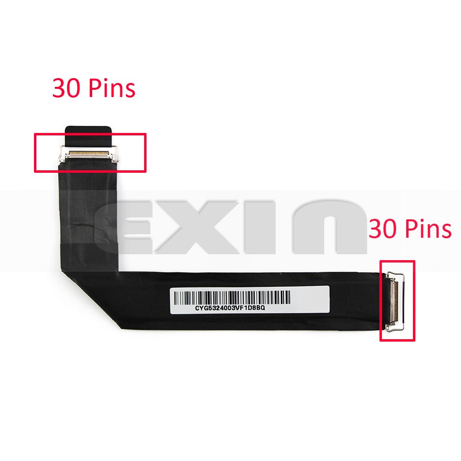 NEUE 30/40/60 Pins für iMac 21.5 "A1418 LCD Kabel LVDs LED Display Screen Kabel 2K/4K auflösungen: 30-to 30 Pins