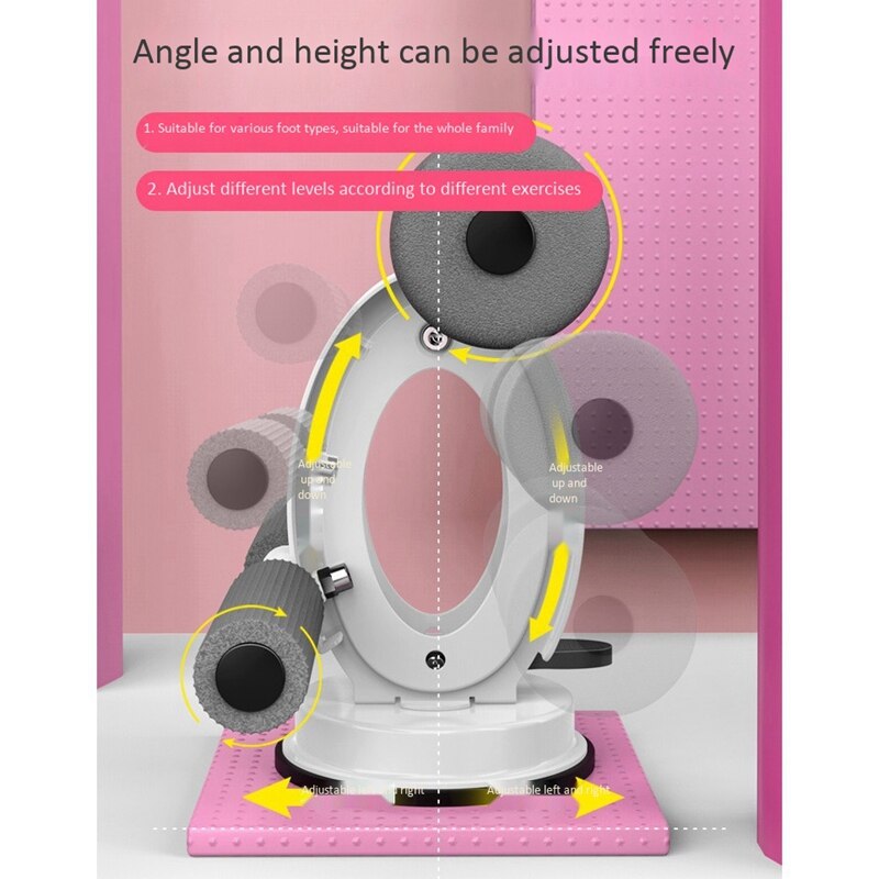 Sit Up Aid Multifunctional Adjustable Sit-Up Machine Self-Priming Sit-Up Bar for Home Fitness Exercise Sit Up Equipment