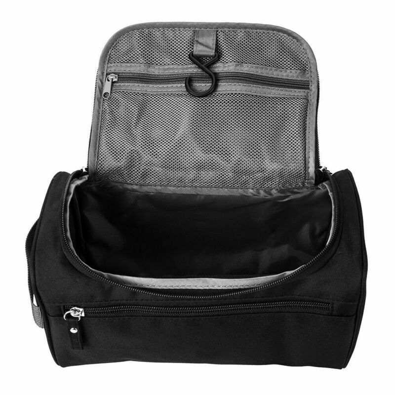 Neceser de viaje impermeable para hombre, organizador de aseo, estuche de cosméticos de afeitado