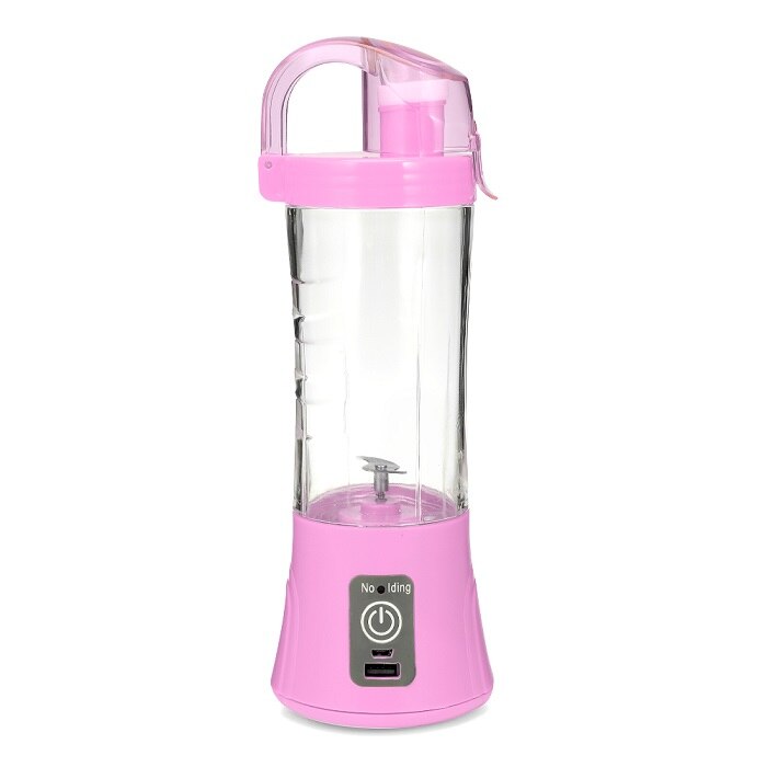 380 ml Draagbare Blender Juicer Cup: Light Pink