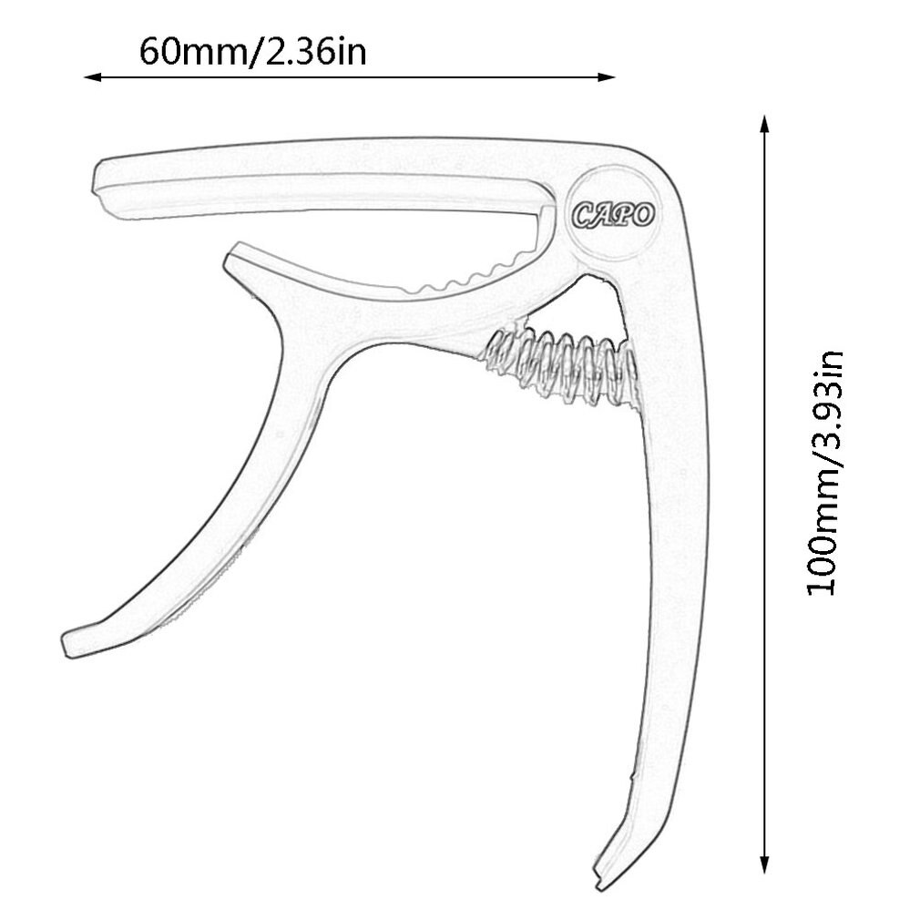 Guitar Capo Lightweight Guitar Capo Folk Acoustic Electric Guitar Capo Guitar Instrument Accessories Guitarra Home appliance par