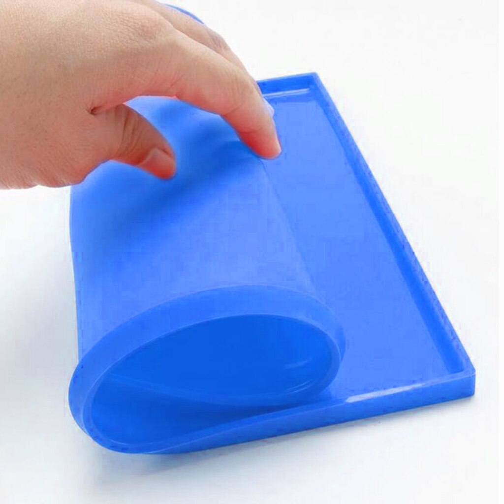 Zwitserse Roll Cake Mat Pad Bakvorm Gebak Gereedschappen Siliconen Anti-aanbak Bakken Tapijt Mat Silicone Mould: Blue