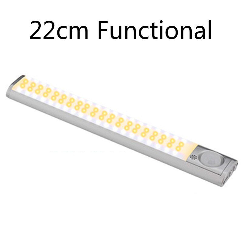 Lâmpada de parede armário luz 80led/120 luzes led pir sensor movimento luz armário armário noite lâmpada backlight: 20cm Functional