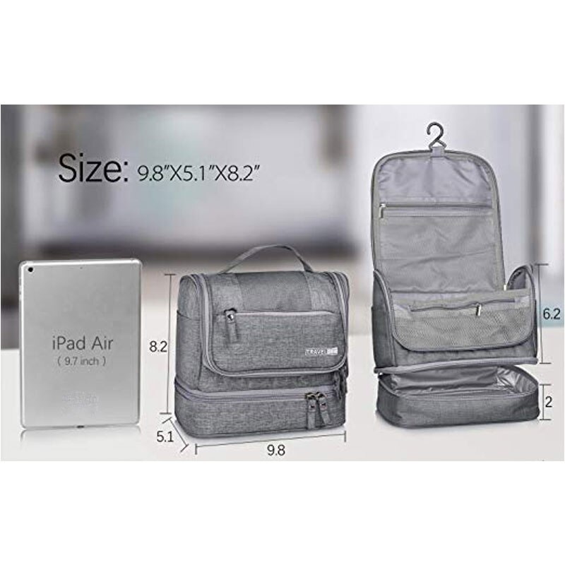 Neue Wasserdichte Männer Hängen Make-Up Tasche Oxford Reise Veranstalter Kosmetik Tasche für Frauen Necessaries Machen Up Fall Waschen Kulturbeutel