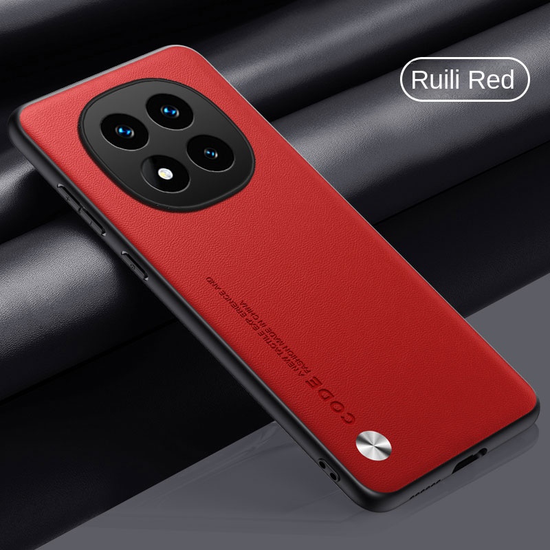 For Xiaomi Redmi Note 14 Pro Plus Case Soft Vegan Leather Grain Protective Back Cover Case For Redmi Note14 Pro Phone Shell: ABS / Beige