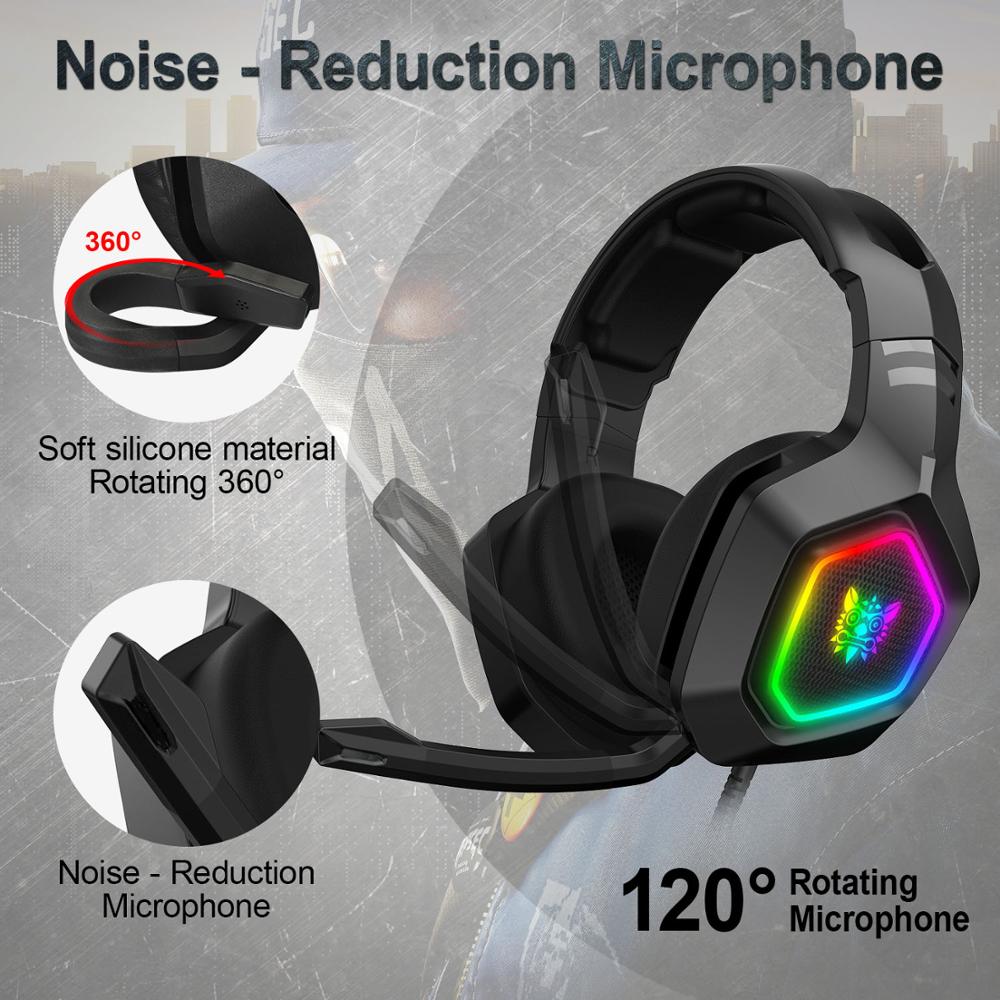 K10 headset PC link RGB backlit Internet cafe gaming game sound surround noise reduction microphone headset