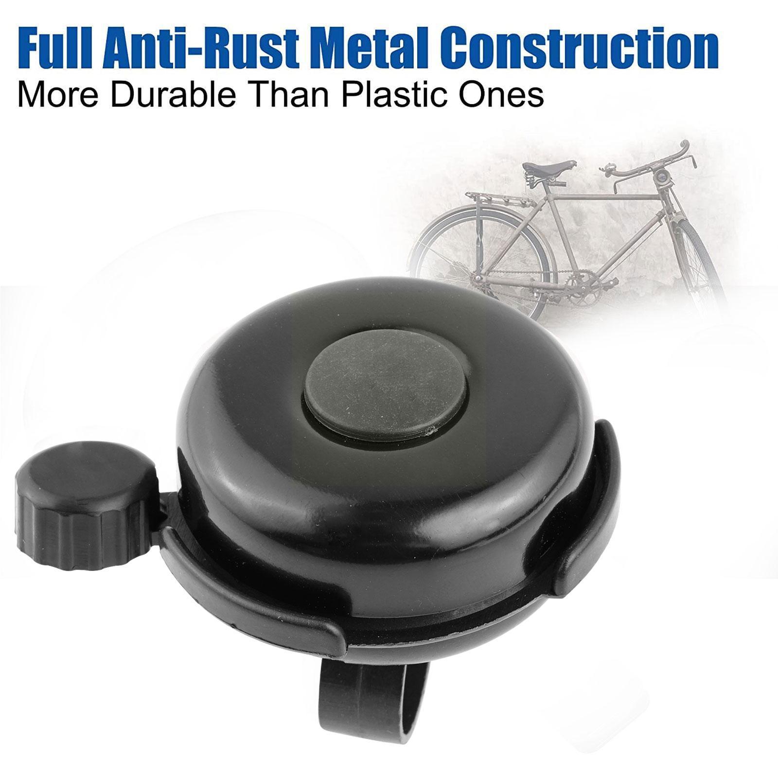 Timbre de aluminio para bicicleta de montaña y carretera, alarma de sonido para manillar de Ciclismo de seguridad, llamada para bicicleta, accesorios para bicicleta T7X8