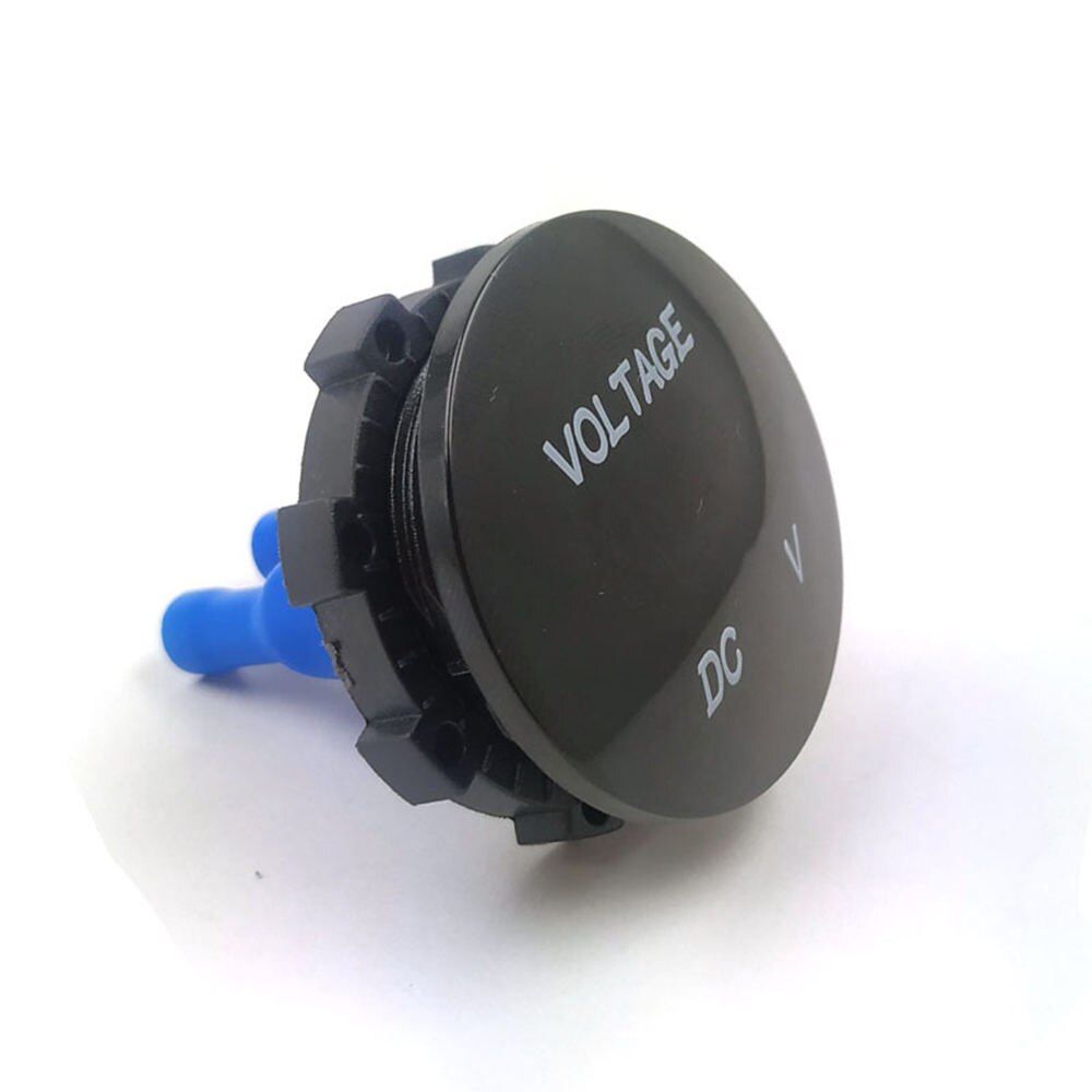 DC12-24V Auto Motorfiets Voltmeter Led Panel Digitale Motorcycle Volt Meter Rood/Blauw/Groen Pc Materiaal
