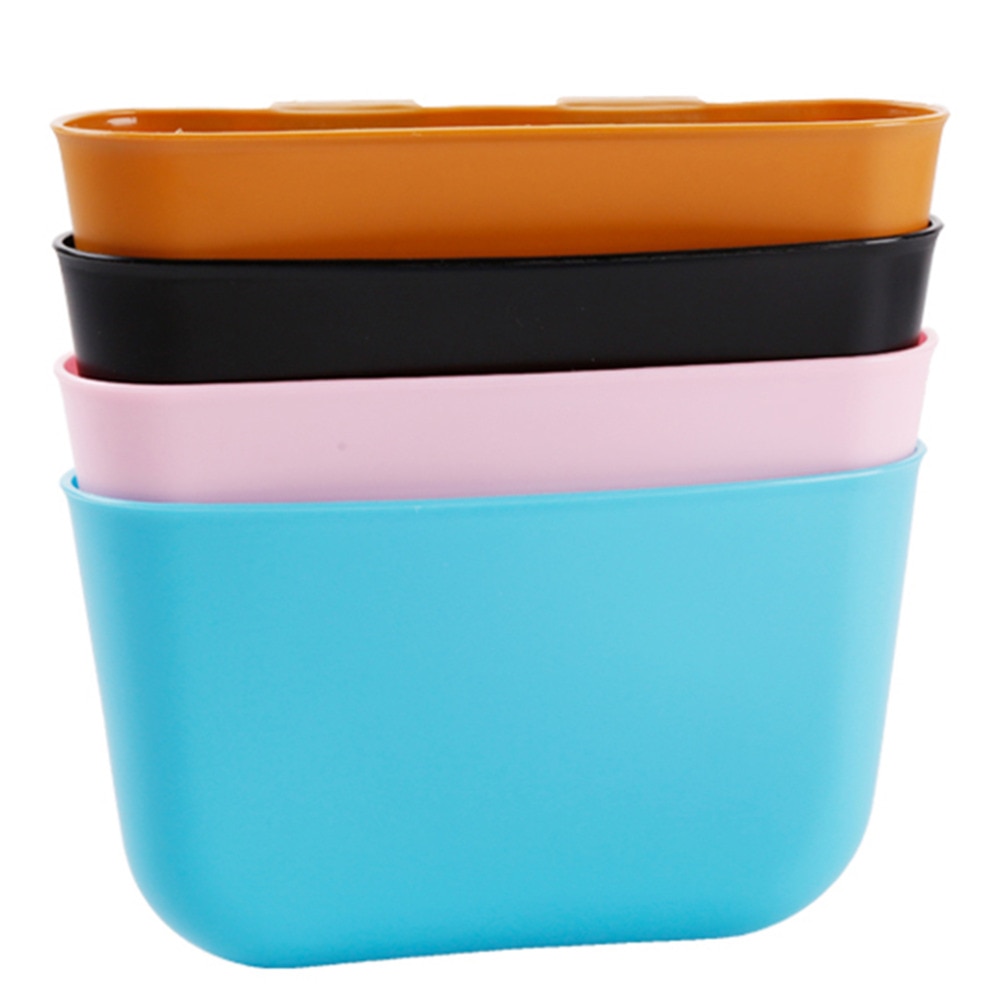 2PCS car storage box plastic car seat gap pocket storage box car trash can car accessories glasses case mobile phone storage