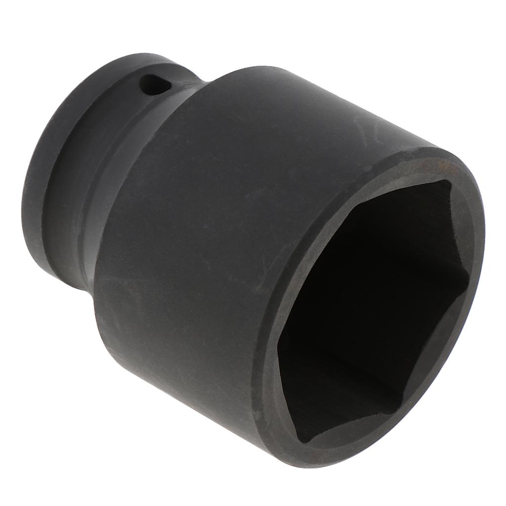 Hex Nut Socket,34mm, 1/, 6 Point – 38mm Long Universal for All Vehicle Installation, Removal, Repair Tool