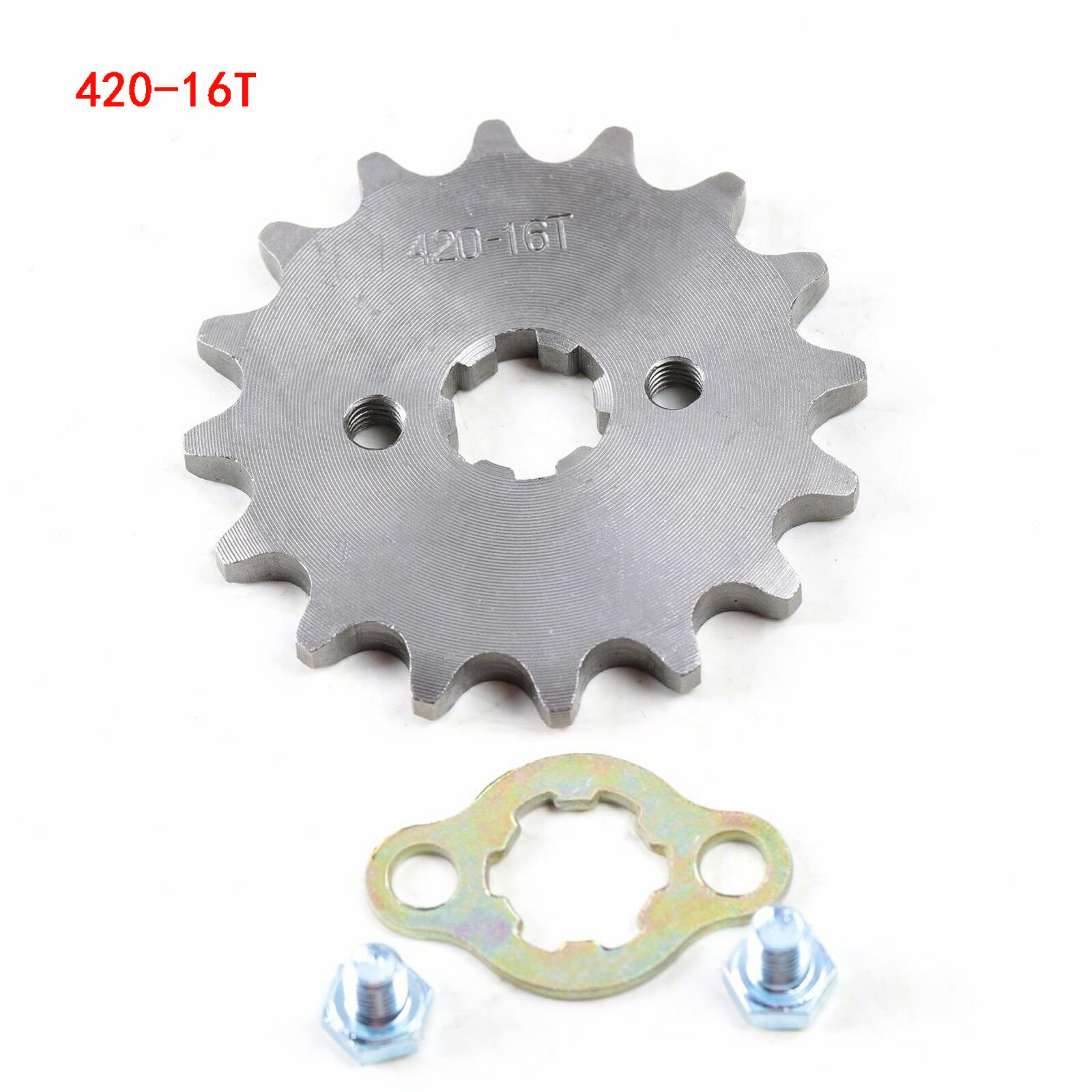 14t 15t 16t 17t tenner 420 størrelse 17mm fremre motorhjulholder til motorsykkel atv quad skitt gruve sykkel