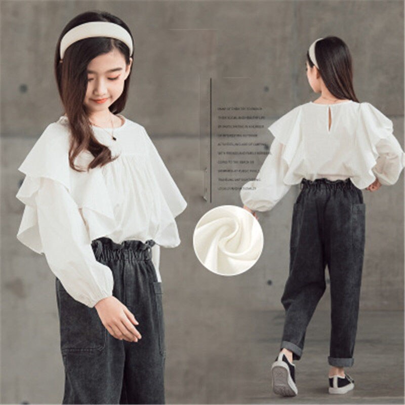 Teenager Kleidung Mädchen Hemden 2022 Frühling Neu... – Grandado