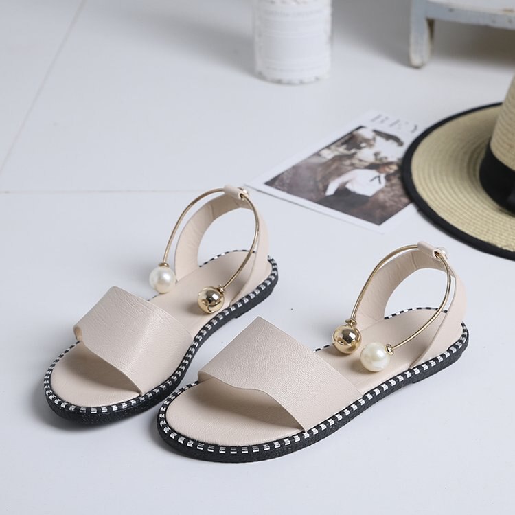 Hoksvzy sandaler klipklapper sommer rom slip-on åndbare skridsikre sko dame slides solid dfgd -a12