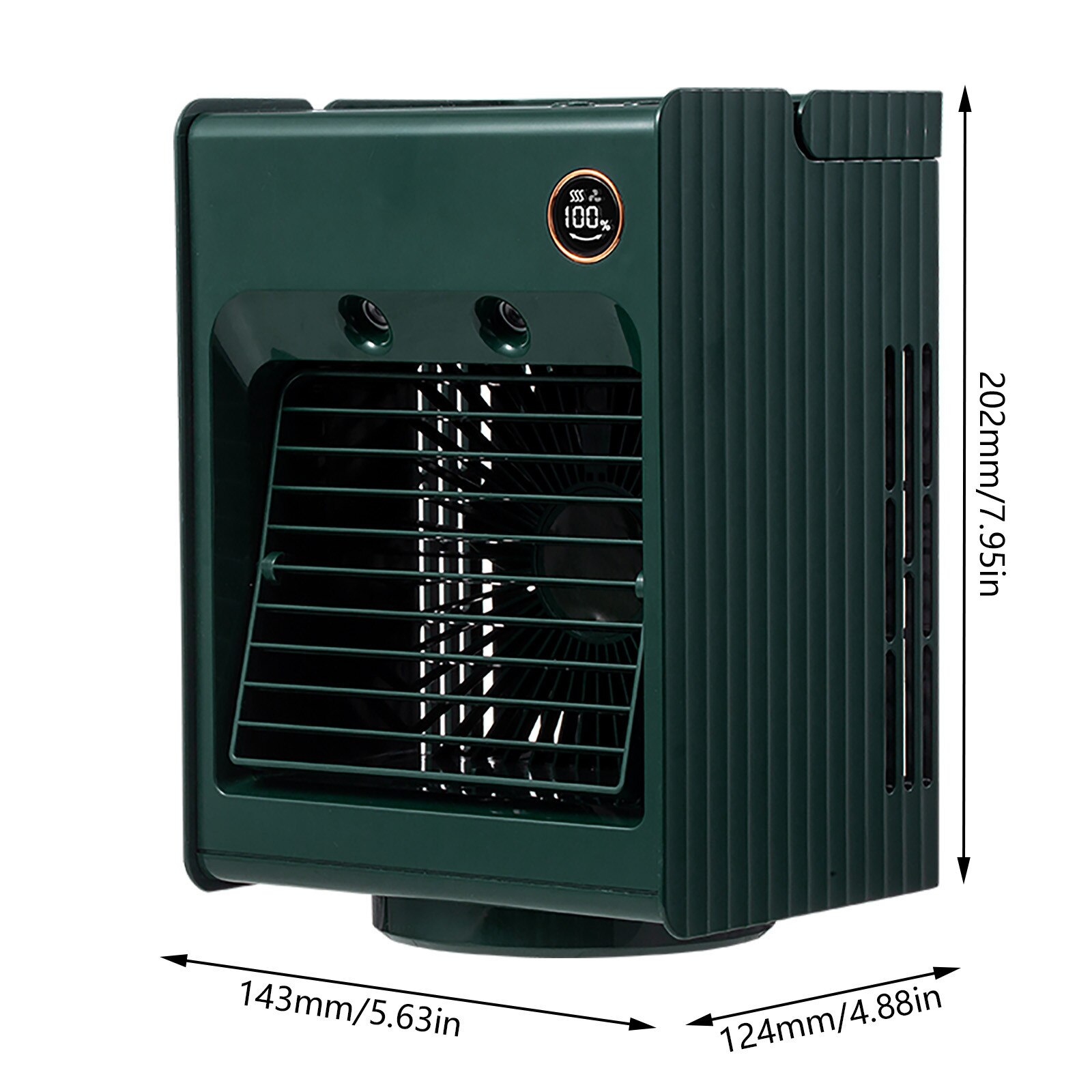 Smart Home Usb Low Noise Kantoor Fan Rustige Slaap Hoofd Schudden Water Koelventilator Mini Airconditioner Wind Mini Mute hoofd Schudden