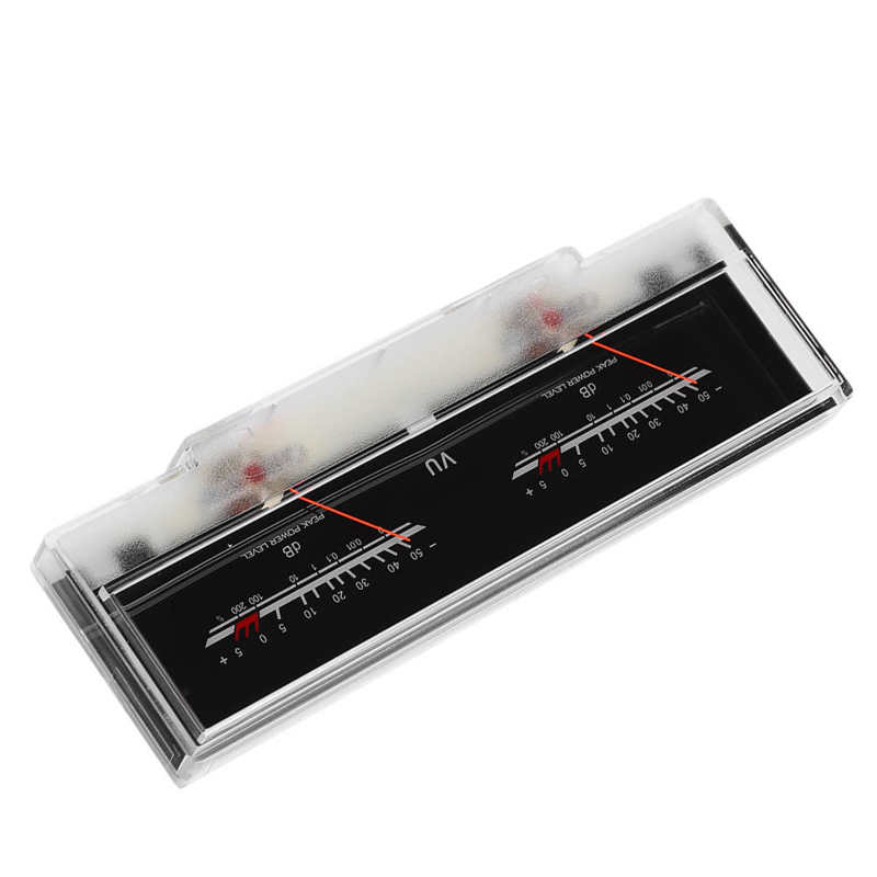 P 78WTC OG VU Meter Dual Header DB Amplifier Level Audio Meter with Backlight Accessory