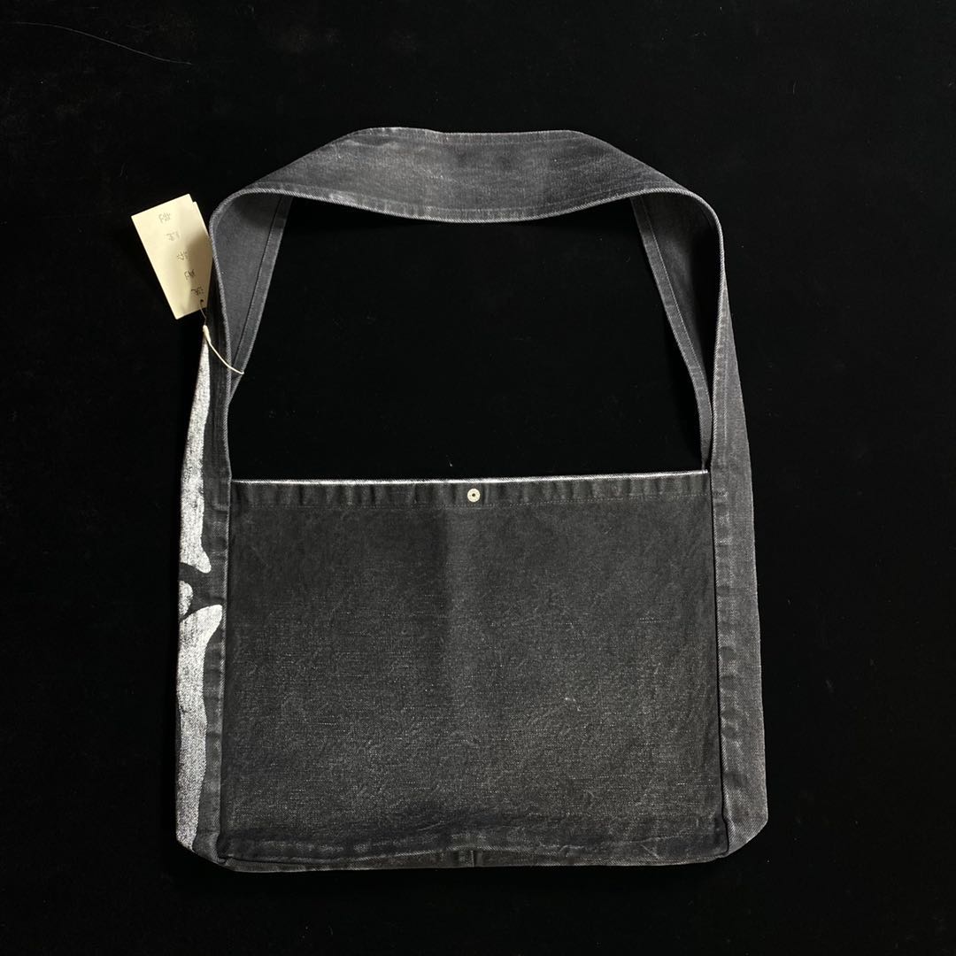 Kapital ryggsekker menn kvinner vintage rib linjer kapital vesker denim lerret bag