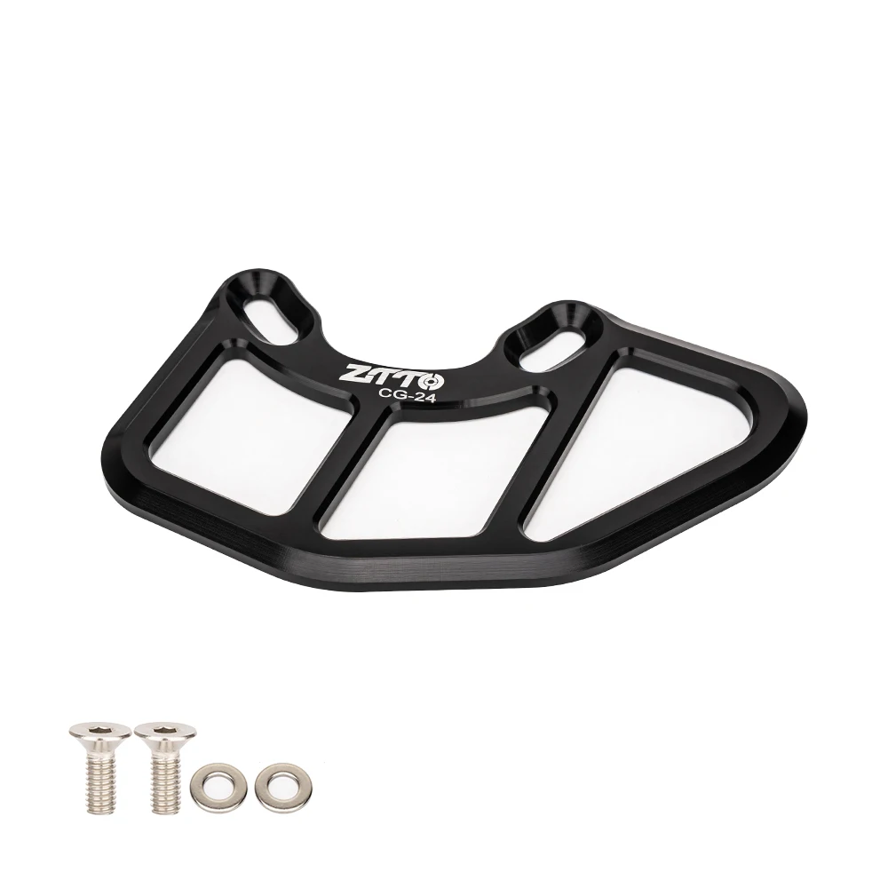 ZTTO MTB Bike ISCG05 Metal Chainring Guard Bicycle Crank Chain Ring Protector Crankset Bash Plate XC AM Single Ring Impact: Yellow