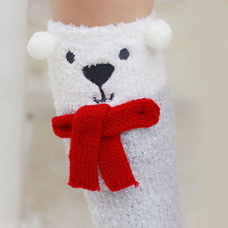 Baby Kinderen Meisjes Peuter Bow Sokken Katoen Kniehoge Kousen Panty Been 1-5Y: B