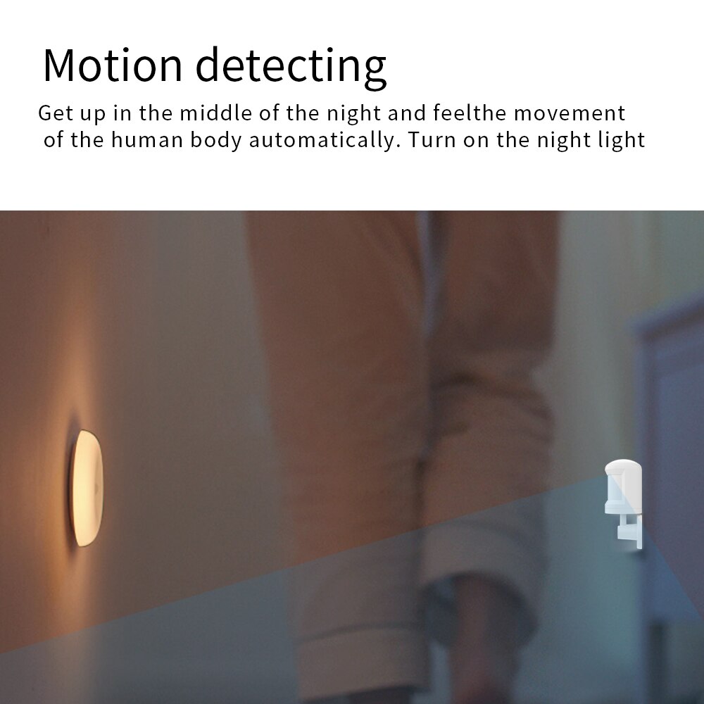Zigbee – capteur de mouvement intelligent sans fil, pour alarme de sécurité domestique, compatible avec l&#39;application Tuya Smart Life