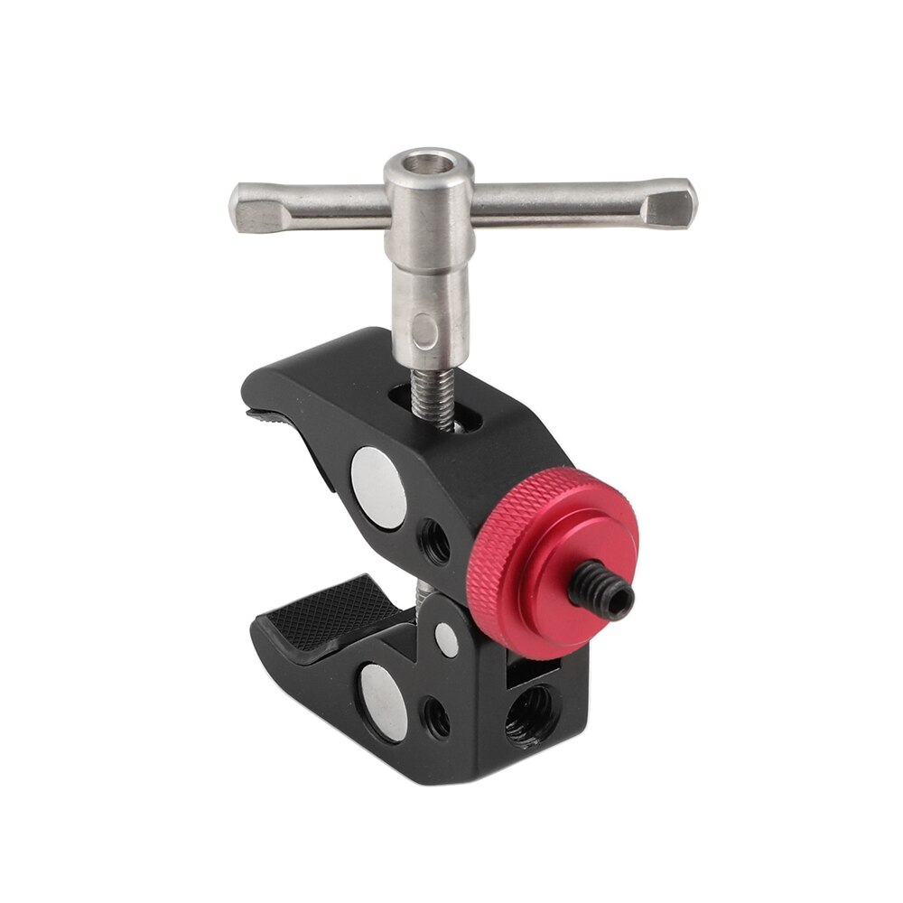 HDRIG Super abrazadera con 1/4 "-20 a 1/4"-20 tornillo convertidor Mesa abrazadera de tubo para Kit de cámara