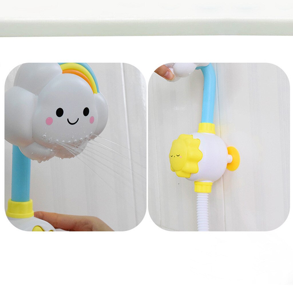 Bad Speelgoed Voor Kids Baby Water Game Wolken Model Kraan Douche Waternevel Speelgoed Voor Kinderen Spuitende Sprinkler Badkamer Baby speelgoed