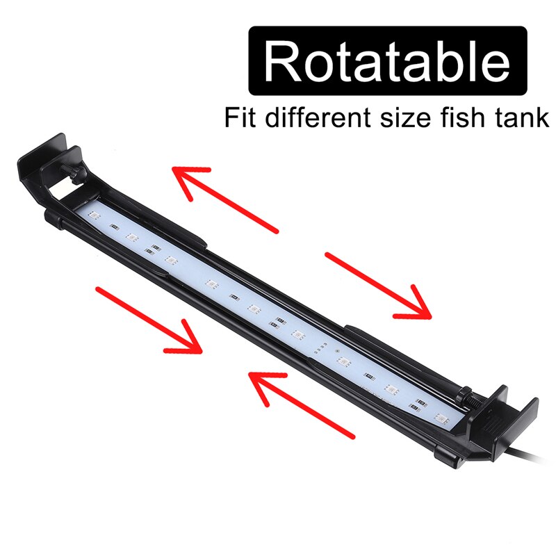 Aquarium Angeln LED Beleuchtung bluetooth APP Regler Aquarium Licht für Aquarium AC110V-240V 22-72cm