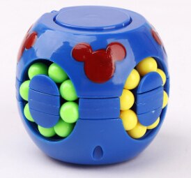 Rotating Magic Bean Fidget Toys for Anxiety Desk Stress Relief Autism Infinity Sensory Toys Anti-stress Toy For Kids Adult: C