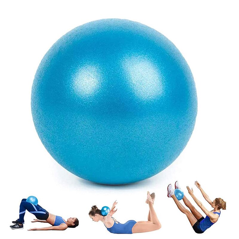 1pc mini-pilates- und yogabälle, 25cm übungsbälle für gymnastik, fitness, balance und stabilität, rutschfeste trainingsbälle, physiotherapie