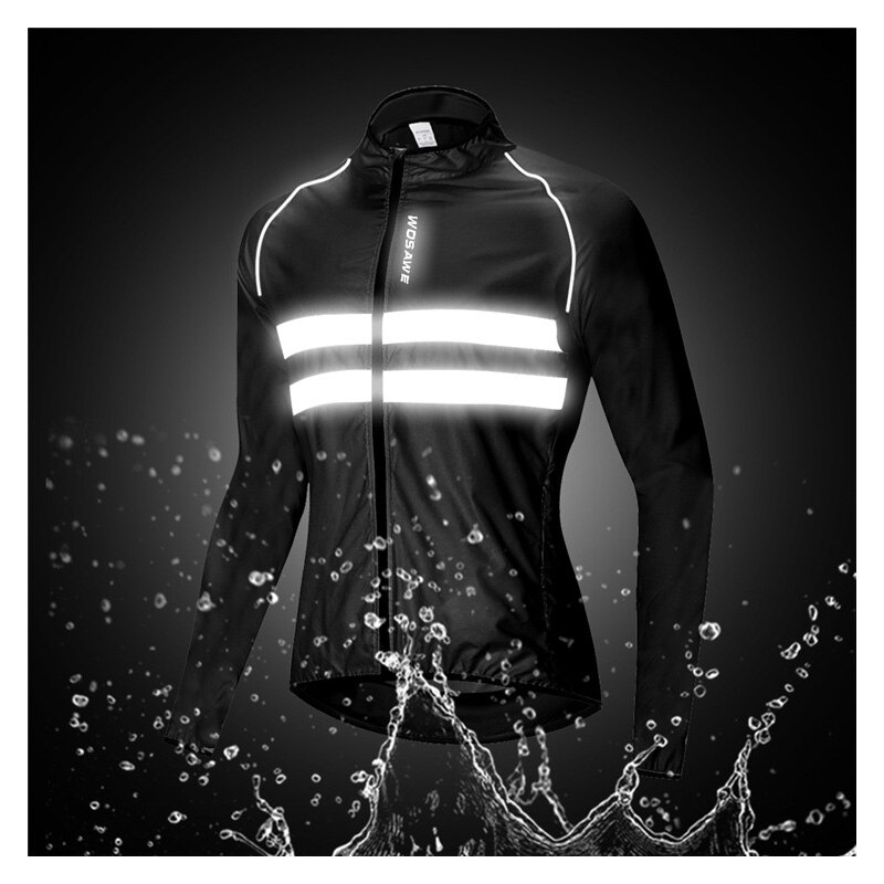 Caille coupe-vent homme, veste de cyclisme, veste réfléchissante, tenue de cyclisme unisexe, costume de pêche imperméable ultra-léger