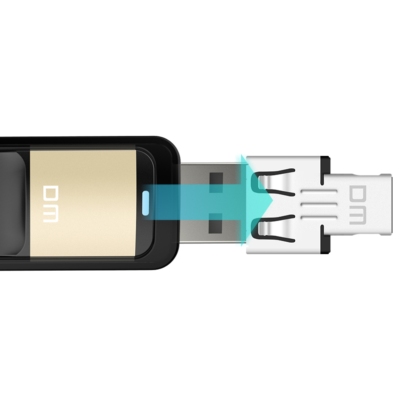 DM Type-C-B Adapter Type-C function Turn into Phone USB Flash Drive Mobile Phone Adapters Sales