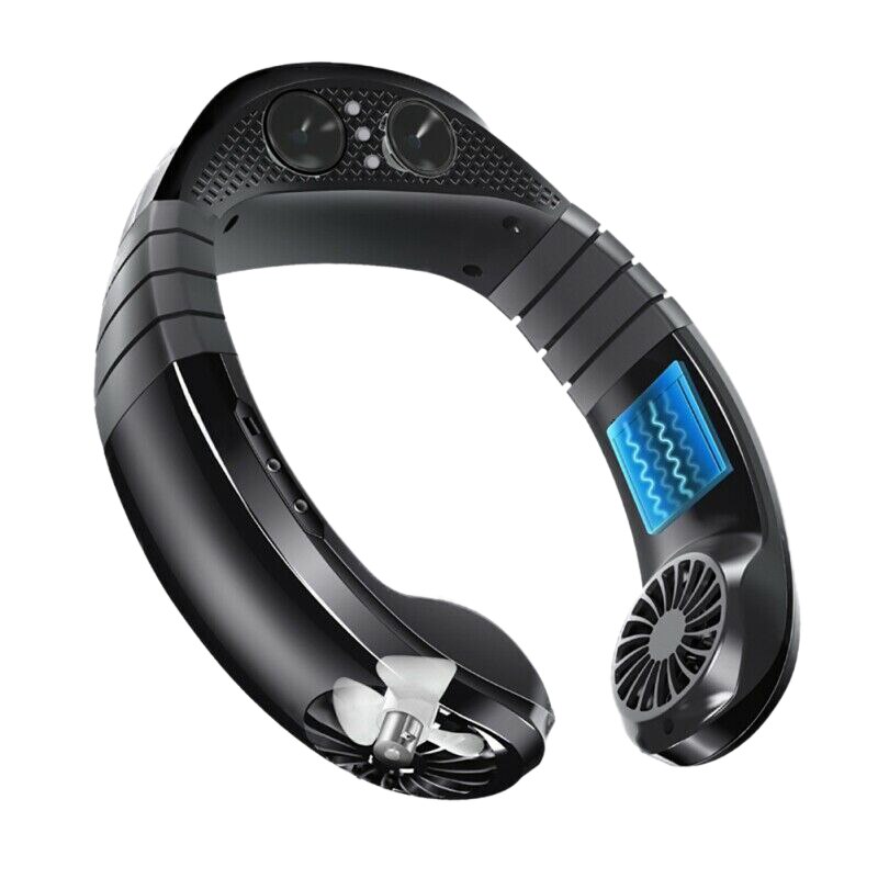Bluetooth O Opknoping Hals Fan Draagbare Reizen Sport Mobiele Telefoon Bluetooth Muziek Fan: Default Title