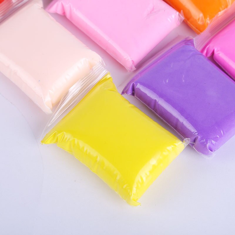 24/36 Colors Light Clay Air Dry Polymer Plasticine Modelling Clay Super Light DIY Soft Handgum Educational Clay Toys