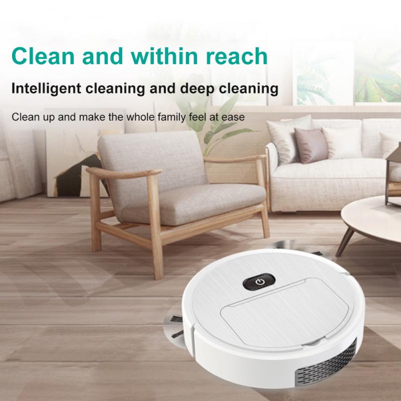 Automatic Vacuum Cleaner Robot Smart Wireless Sweeping Dry Wet Cleaning Machine Charging Intelligent Vacuum Cleaner Smart Home