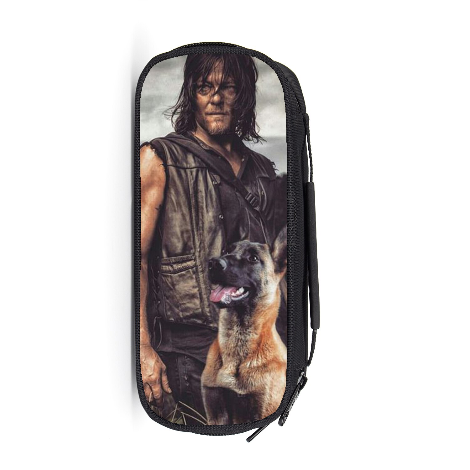 The Walking Dead Pencil Case Boys Girls Pencil Pouch Multifunction Sotrage Bags Children School Stationery Bag Kids Wallet: 007