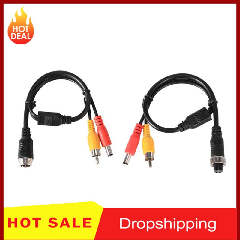 Cable de Video BNC DC Preparado 30 Metros CCTV Cámara Seguridad DVR