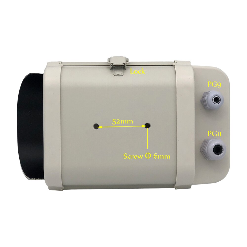 CCTV Camera Waterproof Camera Housing Cover for Anti-Scratch Camera Protective Cover Giving Security Camera Protection Camera