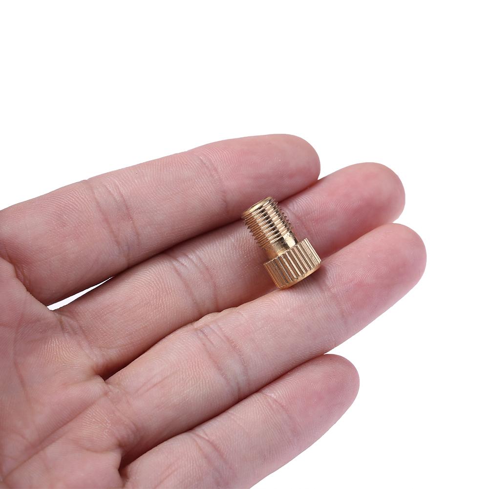 1/2/5/10pcs Bicycle Pump Tire Valve Adapter Convert Tire Presta To Schrader Lightweight Bike Air Valve Adaptor Wheels Nozzle