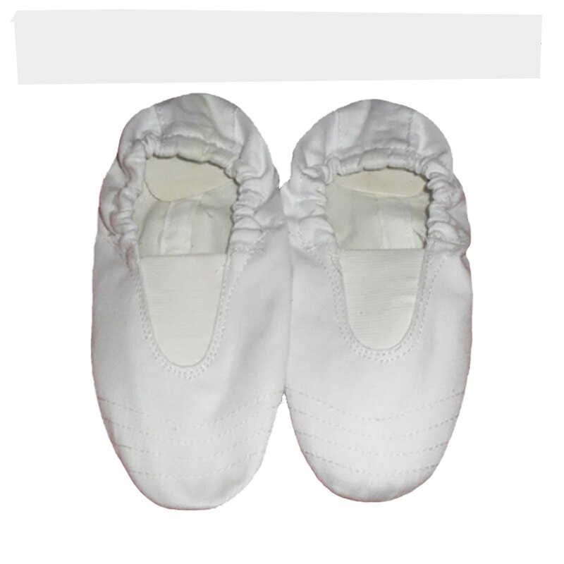 Women Men Rhythmic Gymnastics Shoes White Ginastica Elastic Dance Ballet Acrobatics Shoes Foot Protection Art Gym Accessories