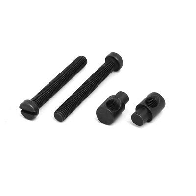 Kit de tornillos de aluminio para mango de freno de motosierra, piezas