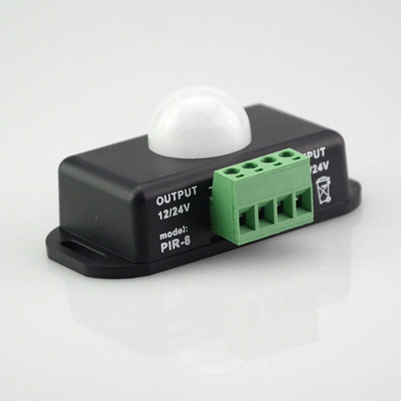 Smart body sensor switch dc 12 v-24 v motion sensor licht pir controller automatisch bezetting activator verlichting voor led strip