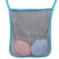 Bolsa de carrinho de bebê, malha para armazenamento de carrinho de bebê, organizador de assento, bolsa de transporte, acessórios, imperdível: blue