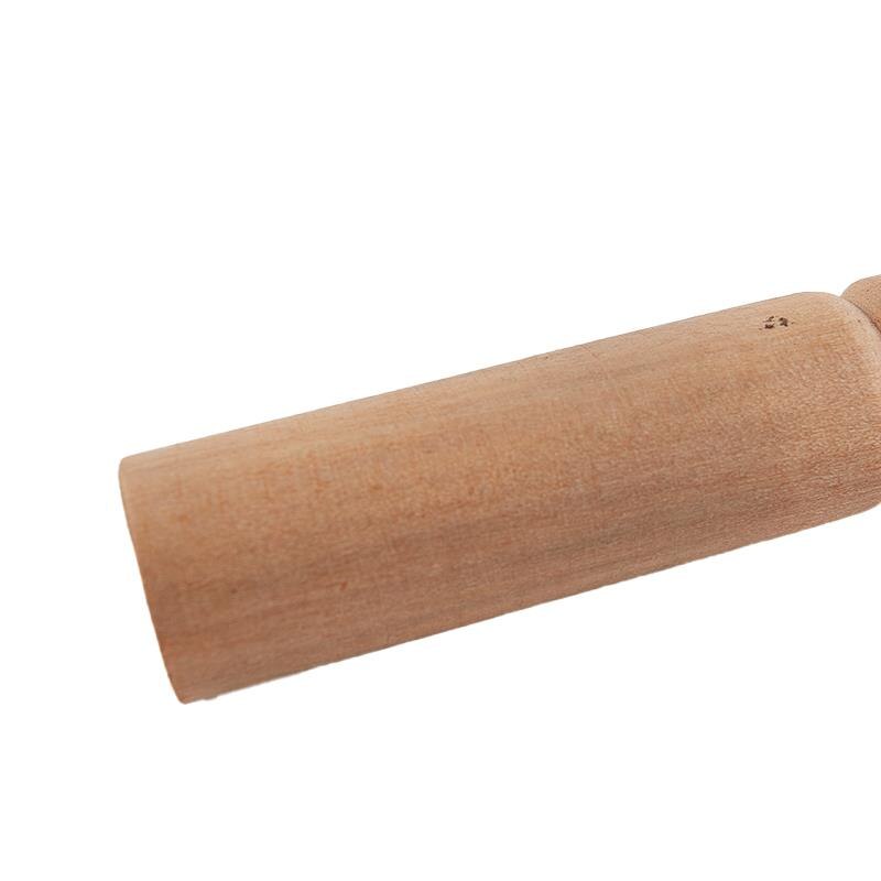 1Pc Tibetaanse Klankschaal Lederen Stok Houten Handvat Handgemaakte Tibetaanse Boeddhistische Meditatie Klankschaal Lederen Mallet
