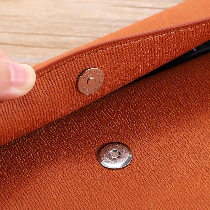 Waterproof PU Leather A4 Business Briefcase File Folder Document Paper Organizer Bag