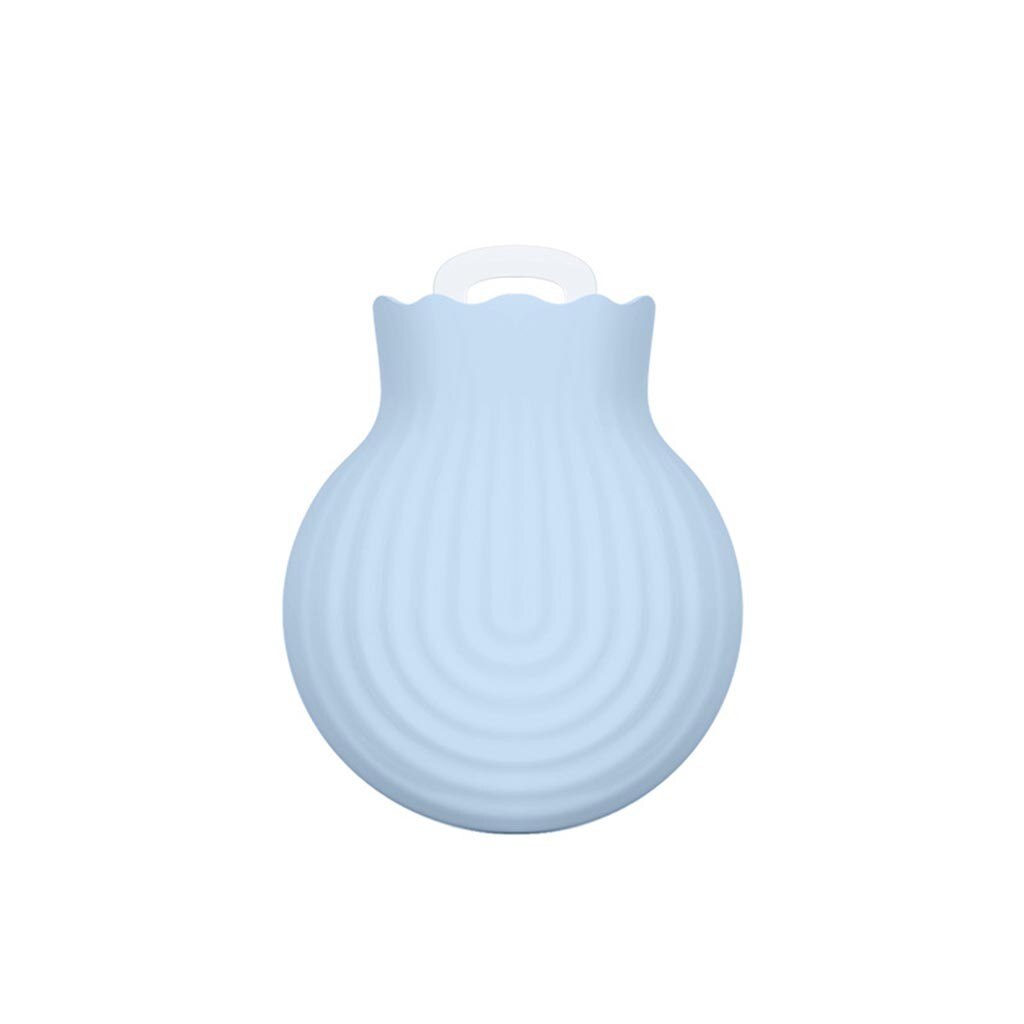 Water Bag 240ML Microwave Heating Silicone Bottle Winter Heater with Knitted Cover Warmer Water Bottle #08