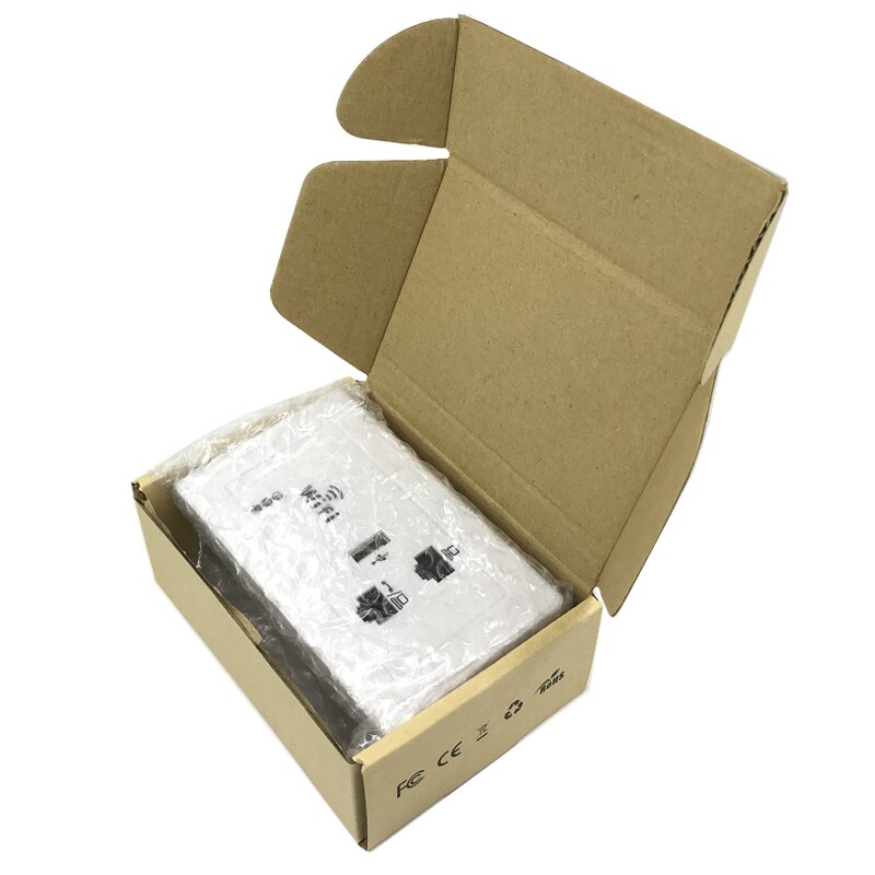 ANDDEAR-WiFi inalámbrico en la pared, cubierta de para habitaciones de Hotel, Mini enrutador AP de montaje en pared, punto de acceso, color blanco