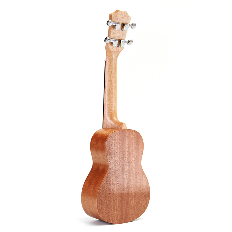 Zebra 21" Mini Sapele Dolphin Pattern Ukulele Rosewood Fingerboard 4 Strings Guitarra Guitar For Musical Instruments Beginner
