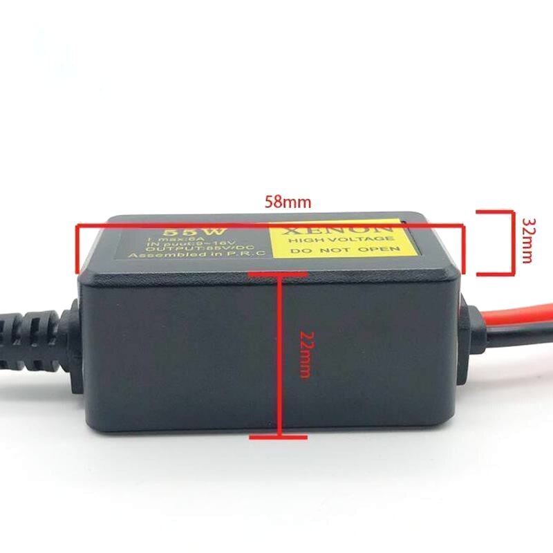 Automobile Universele Hid Xenon Lamp Mini Ballast Ontsteking Blok 55W Dc